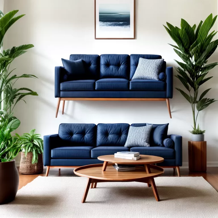 Decoração Sustentável com Azul Marinho: Um Guia Prático