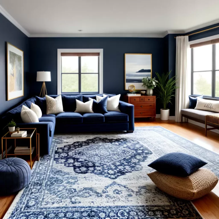 A Psicologia do Azul Marinho na Decoração: O Que Sua Cor Preferida Diz Sobre Você