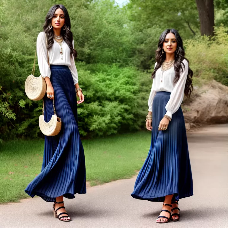 Azul Marinho no Estilo Boho: Como Combinar