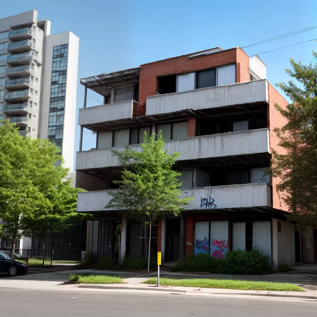 Fotos contraste edificios gentrificacao