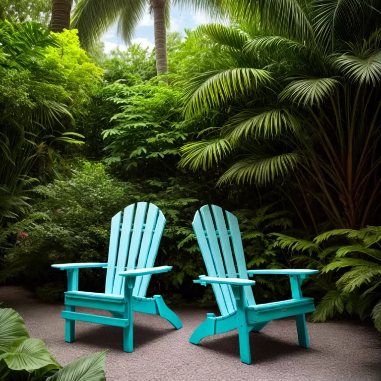 Azul Turquesa na Decoração Externa: Adicione um Toque Tropical ao Seu Jardim