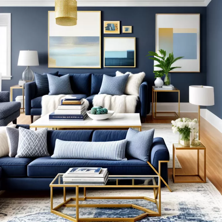 Decoração de Interiores: A Elegância do Azul Marinho