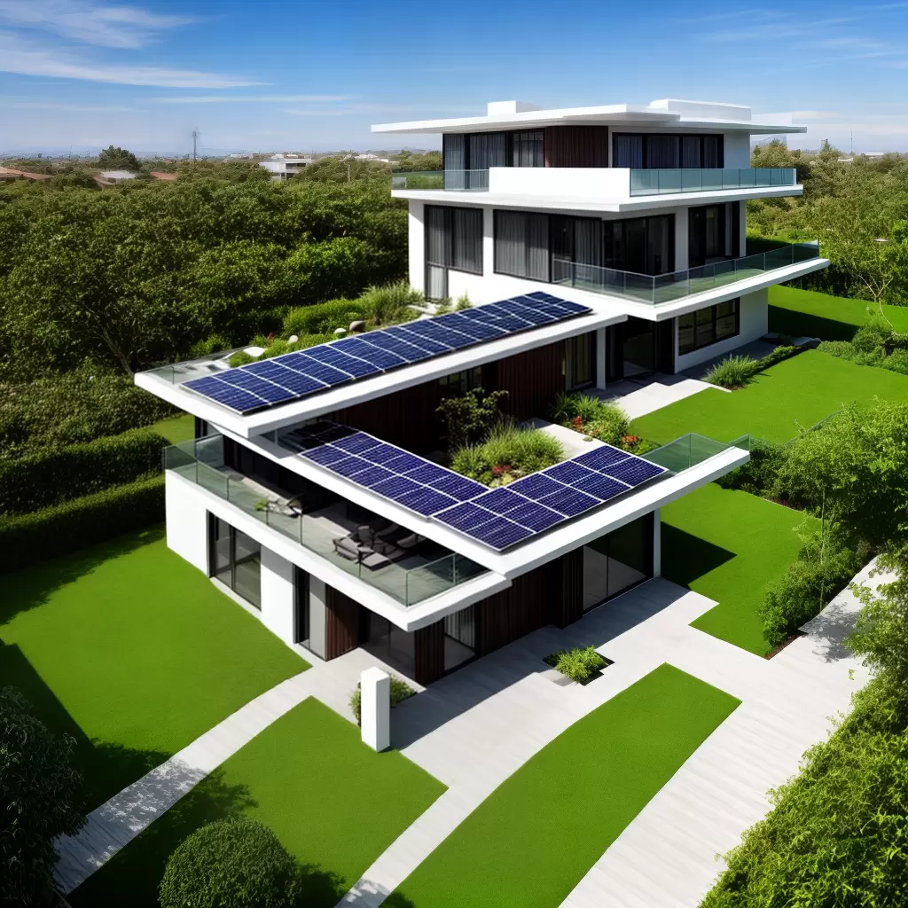 Fotos casa ecologica solar jardim design
