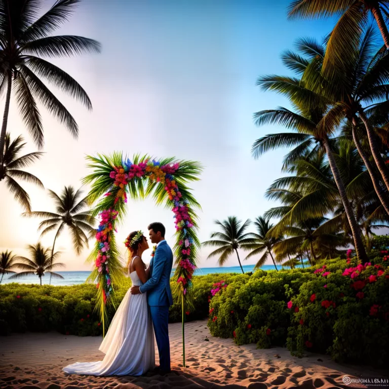 Festa havaiana de casamento: trazendo o espírito tropical para o seu grande dia