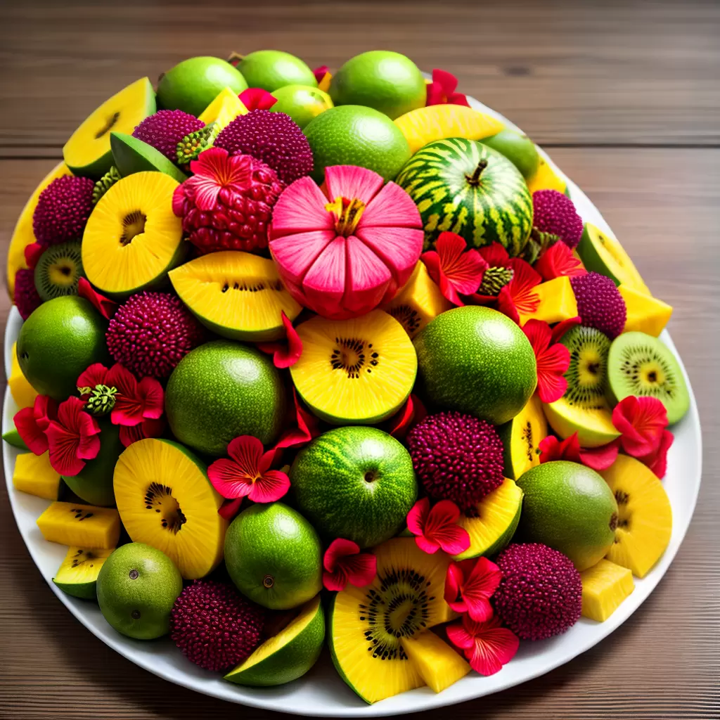 Fotos frutas tropicais decoracao artesanal