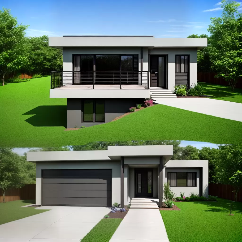 Fotos casa modular sustentavel natureza