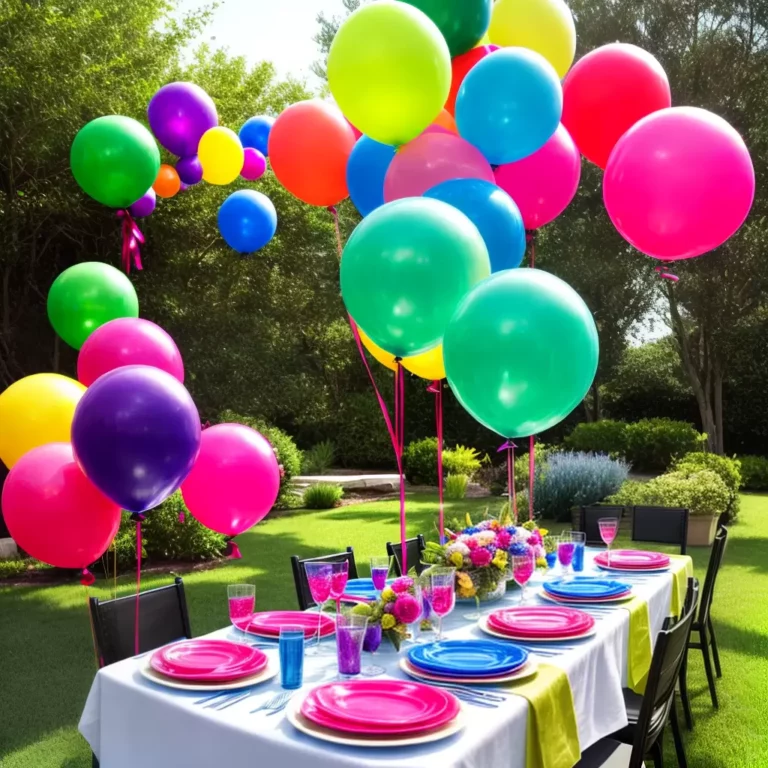 Festa ao Ar Livre: Como escolher a paleta de cores ideal