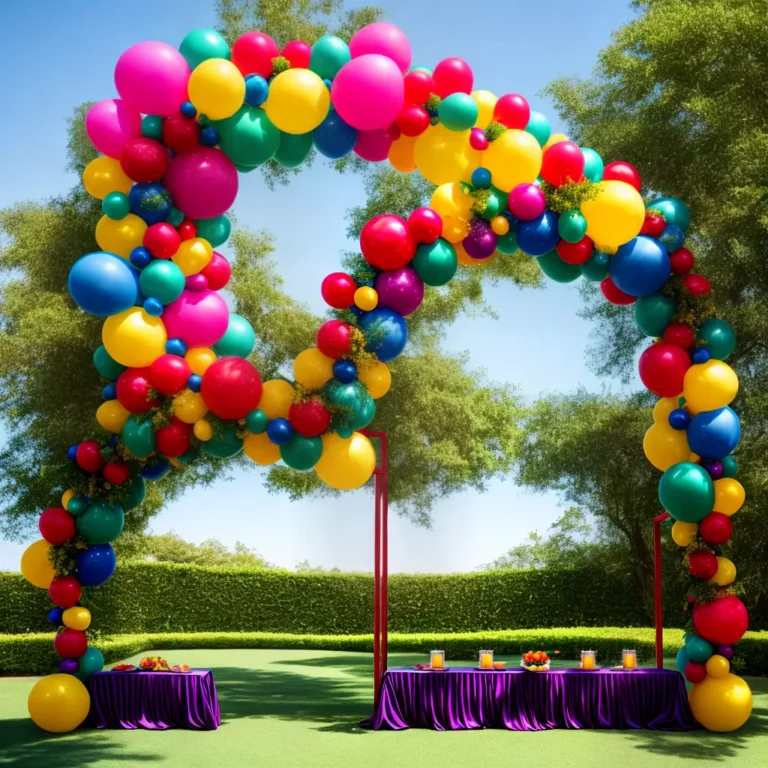 Decoração com balões para a Festa ao Ar Livre: Inspirações incríveis