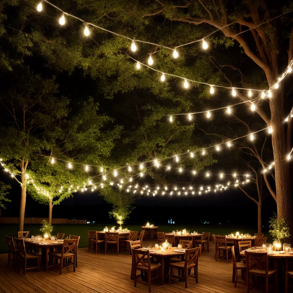 Fotos iluminacao ao ar livre ambiente magico 1