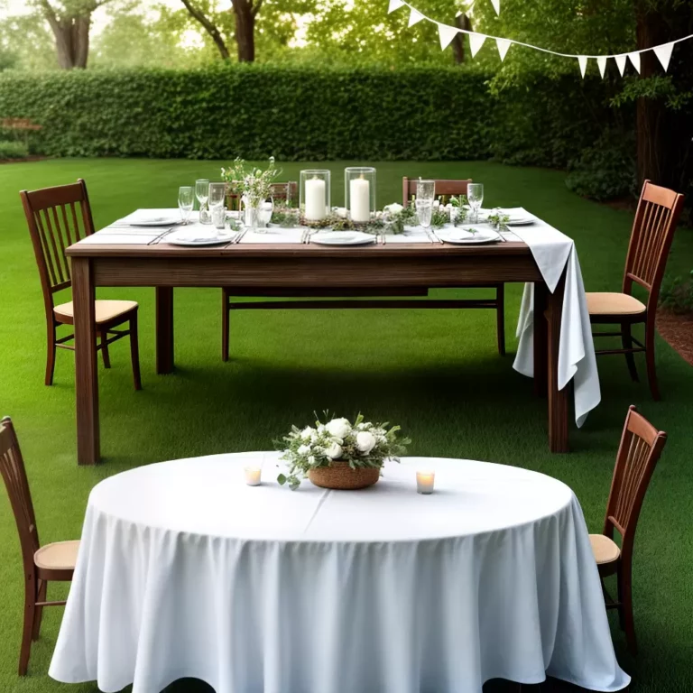 Como fazer uma decoração elegante para a Festa ao Ar Livre sem gastar muito