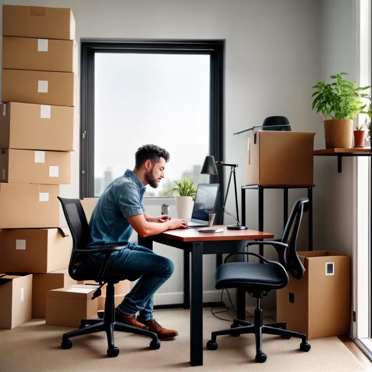 Como mudar de casa sem interromper seu trabalho
