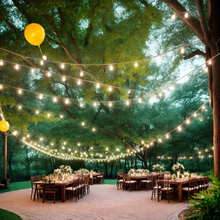 Organizando uma Festa ao Ar Livre: Dicas para decoração com fotos
