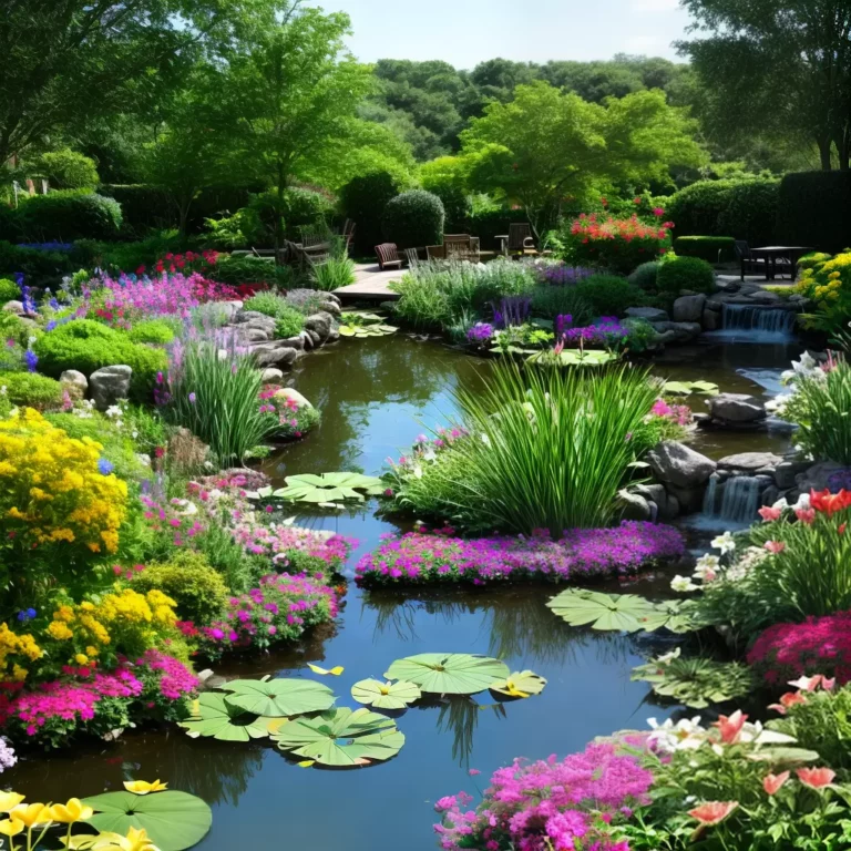Criando um jardim para atrair a vida selvagem.