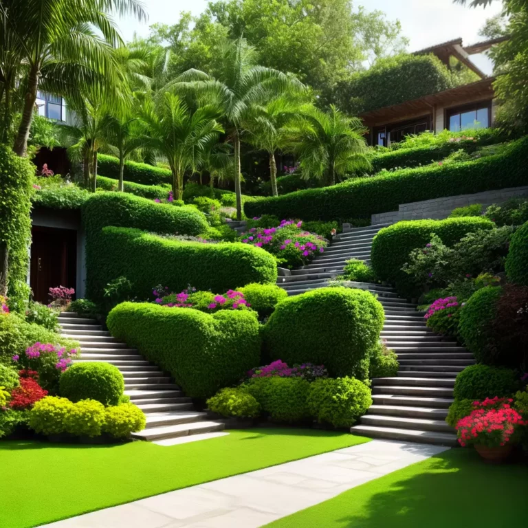 Dicas para projetar um jardim em terraços.