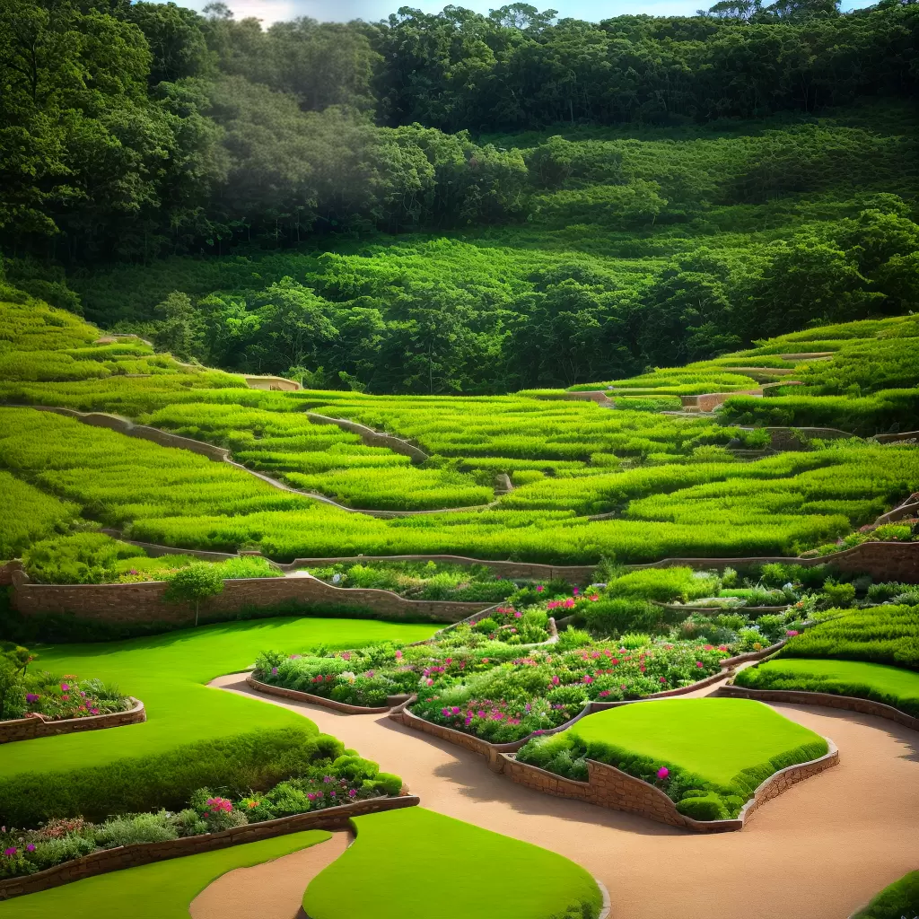 Fotos paisagem terracos vegetacao erosao Fotos paisagem terracos vegetacao erosao