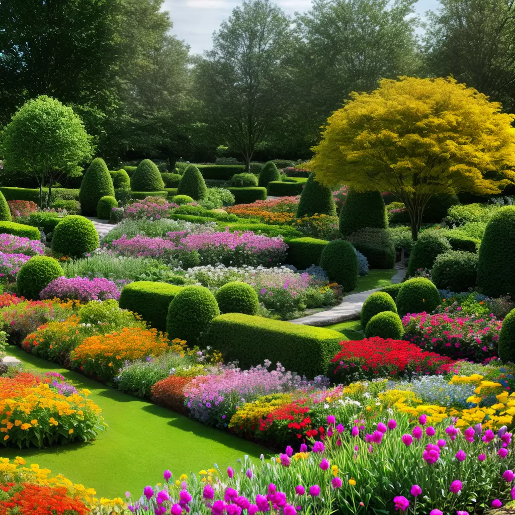 Fotos jardim flores plantas primavera outono