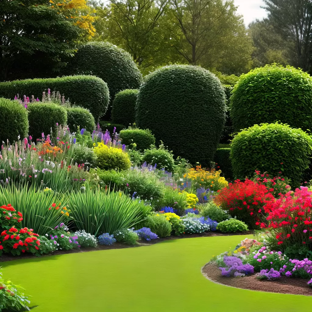 Fotos jardim flores plantas estacoes