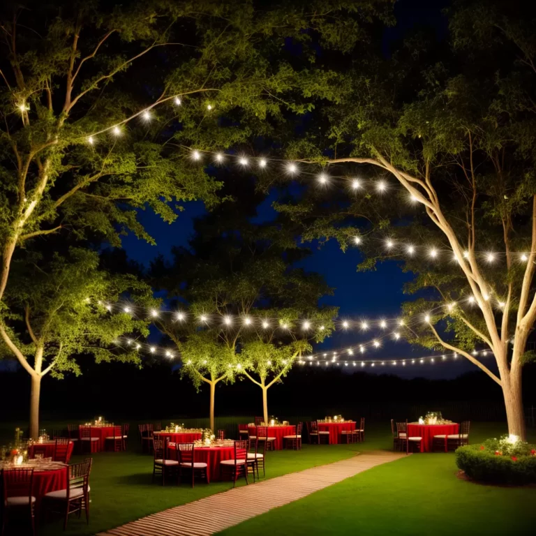 Como escolher a iluminação ideal para a sua festa personalizada