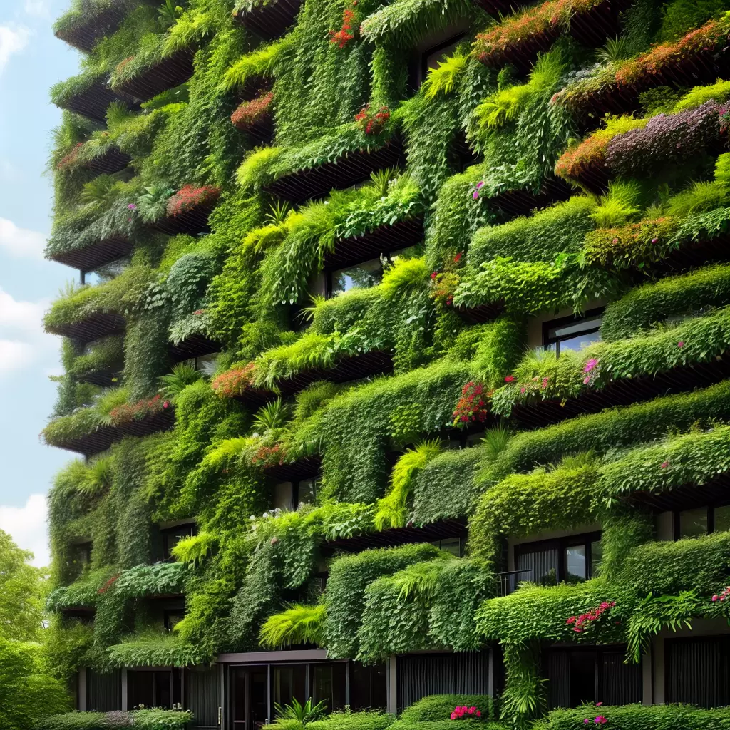 Jardins verticais: um novo horizonte no paisagismo.