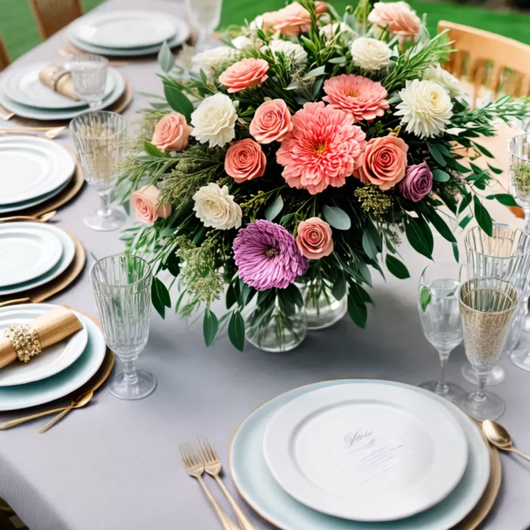 Decoração de mesa personalizada: Ideias inspiradoras