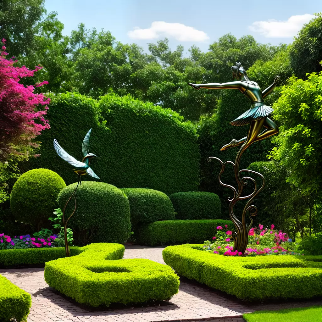 Fotos jardim esculturas natureza arte