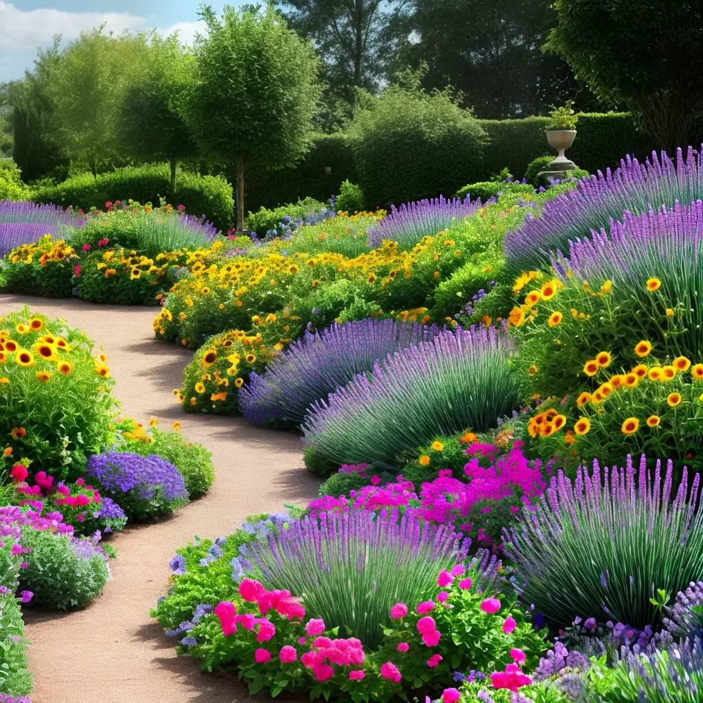 Fotos jardim colorido flores suculentas gnomos