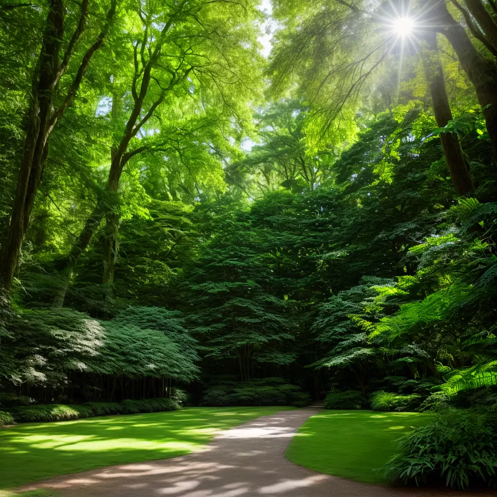 Fotos jardim sombra plantas altas serenidade