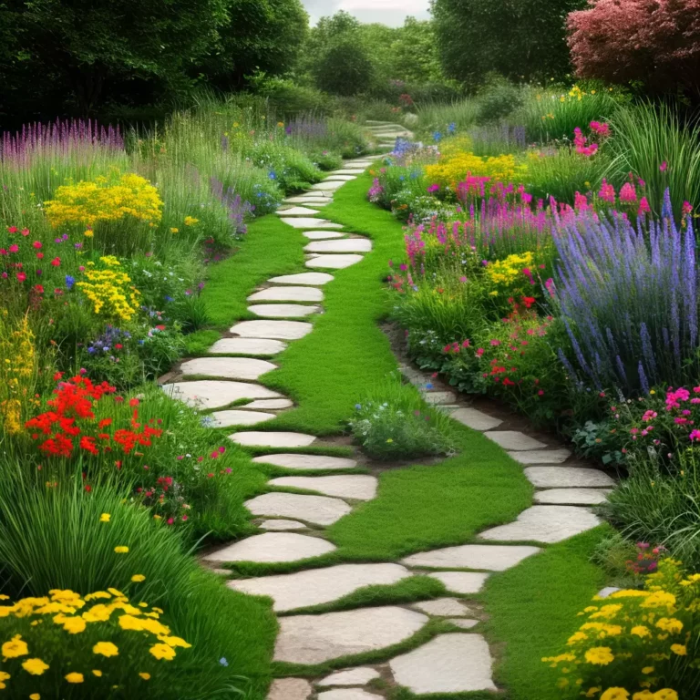 Como incorporar caminhos em seu design de jardim.