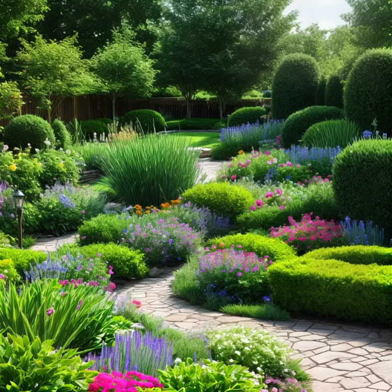 Como usar as plantas para criar zonas no seu jardim.