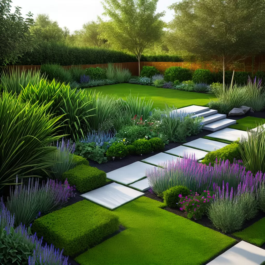 Fotos jardim zonas plantas privacidade texturas cores