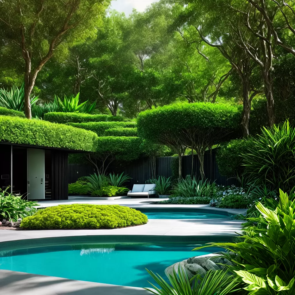 Fotos jardim futurista tecnologia natureza 1