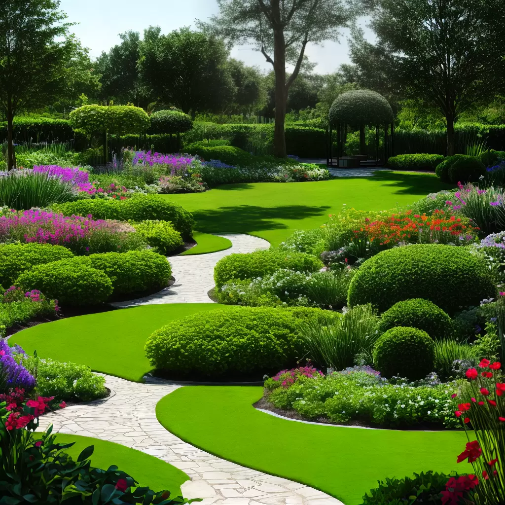 Fotos jardim futurista tecnologia sustentavel