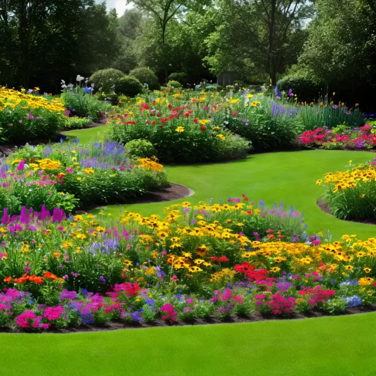Como criar um jardim de flores perenes.