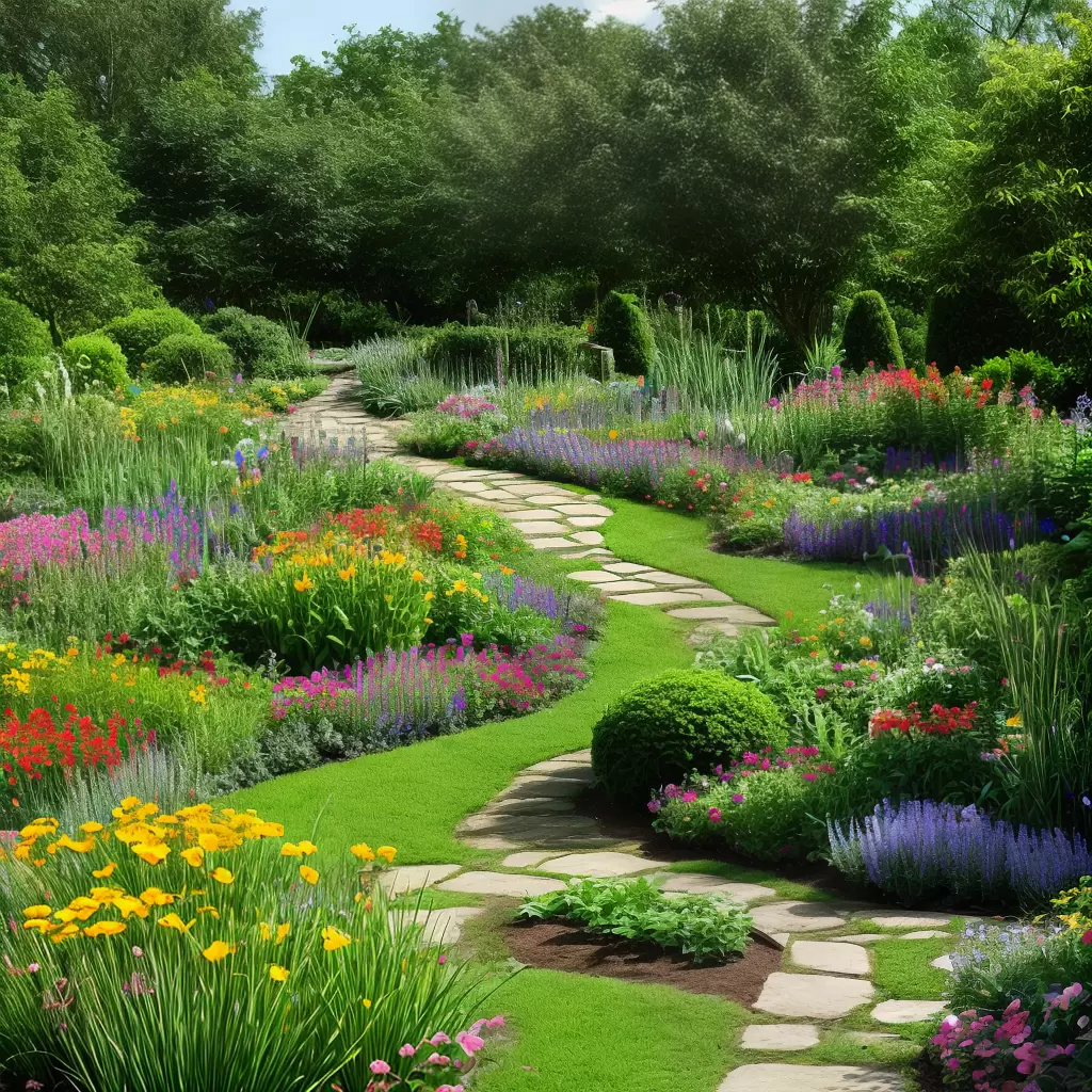 Fotos jardim colorido permacultura sustentavel