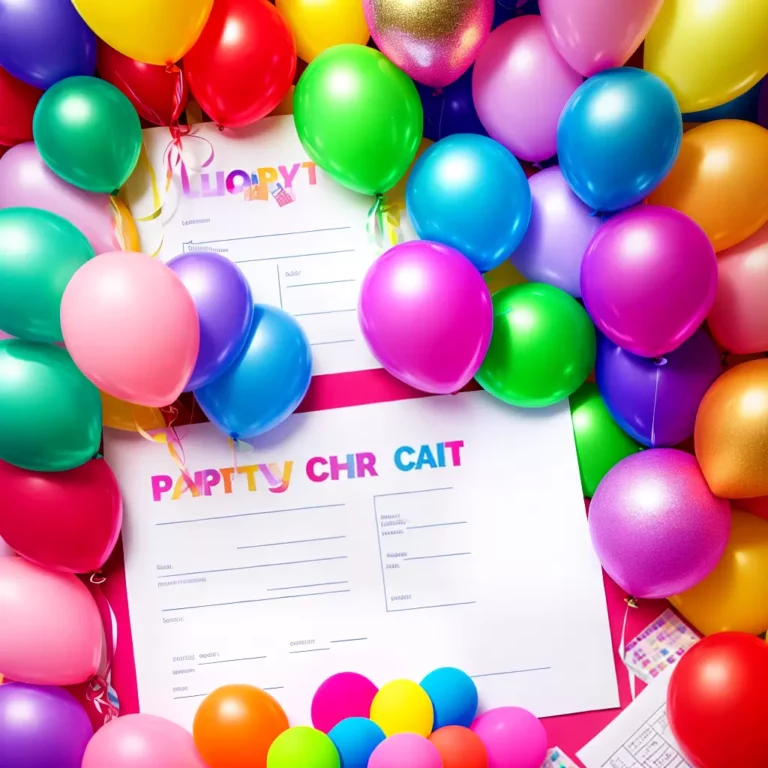 Checklist para festas infantis: tudo o que você não pode esquecer