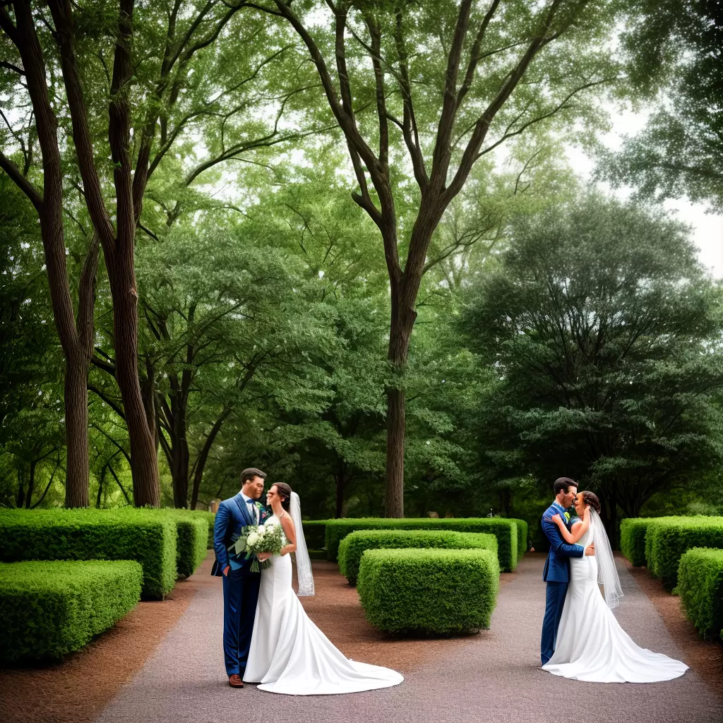 Fotos casal jardim luzes casamento