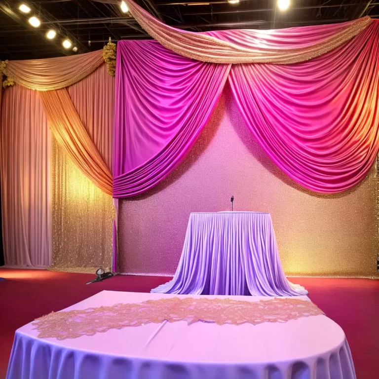 Como utilizar tecidos na decoração da Festa de Debutante