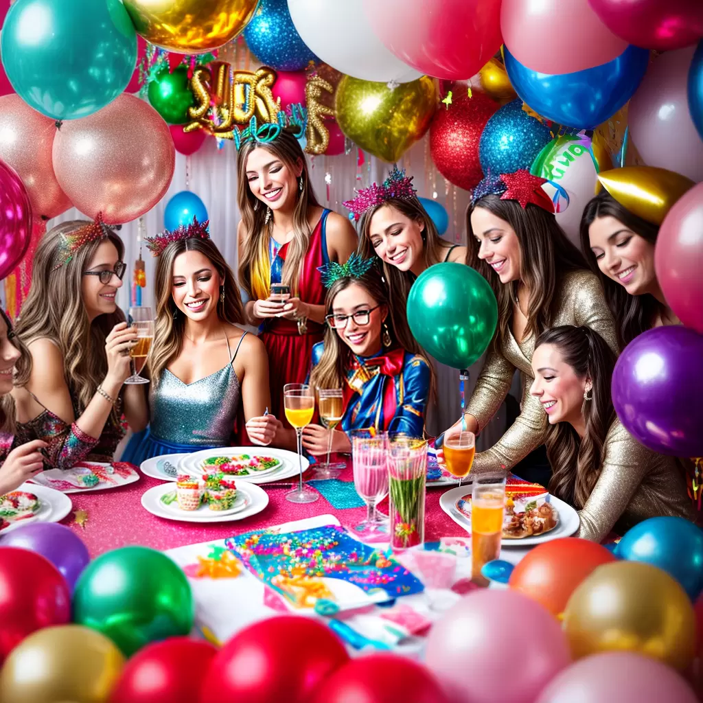 Fotos amigos celebracao ano novo mesa