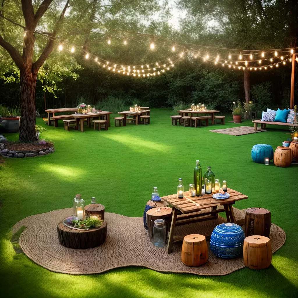 Fotos decoracao eco amigavel pallets jarros luzes Fotos decoracao eco amigavel pallets jarros luzes