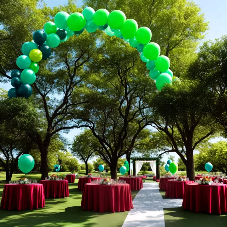 Decoração com balões para a Festa ao Ar Livre: Inspirações incríveis