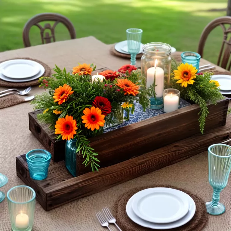 Decoração de mesa para a Festa ao Ar Livre: Ideias inspiradoras