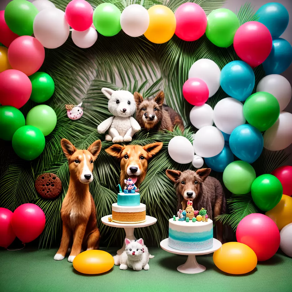 Fotos bolo floresta animal cupcakes festa