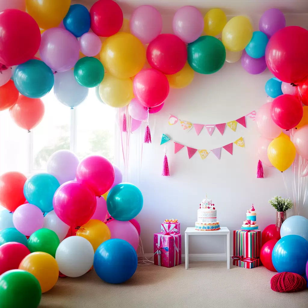 Fotos decoracao aniversario infantil baloes