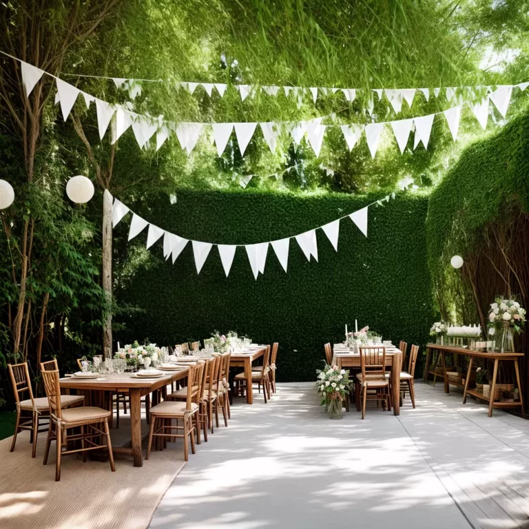 Decoração ecológica para a festa de 1 ano do seu bebê
