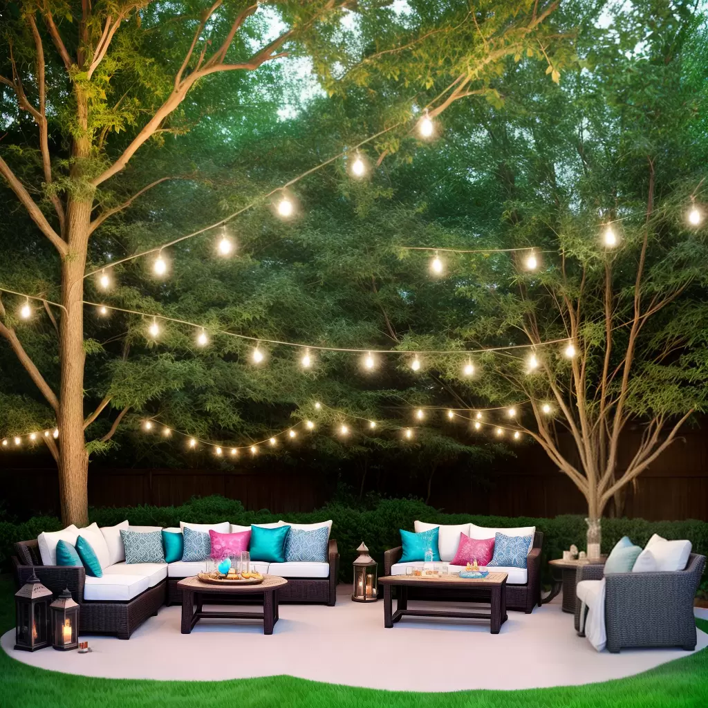 Fotos decoracao noturna jardim luzes cushions Fotos decoracao noturna jardim luzes cushions