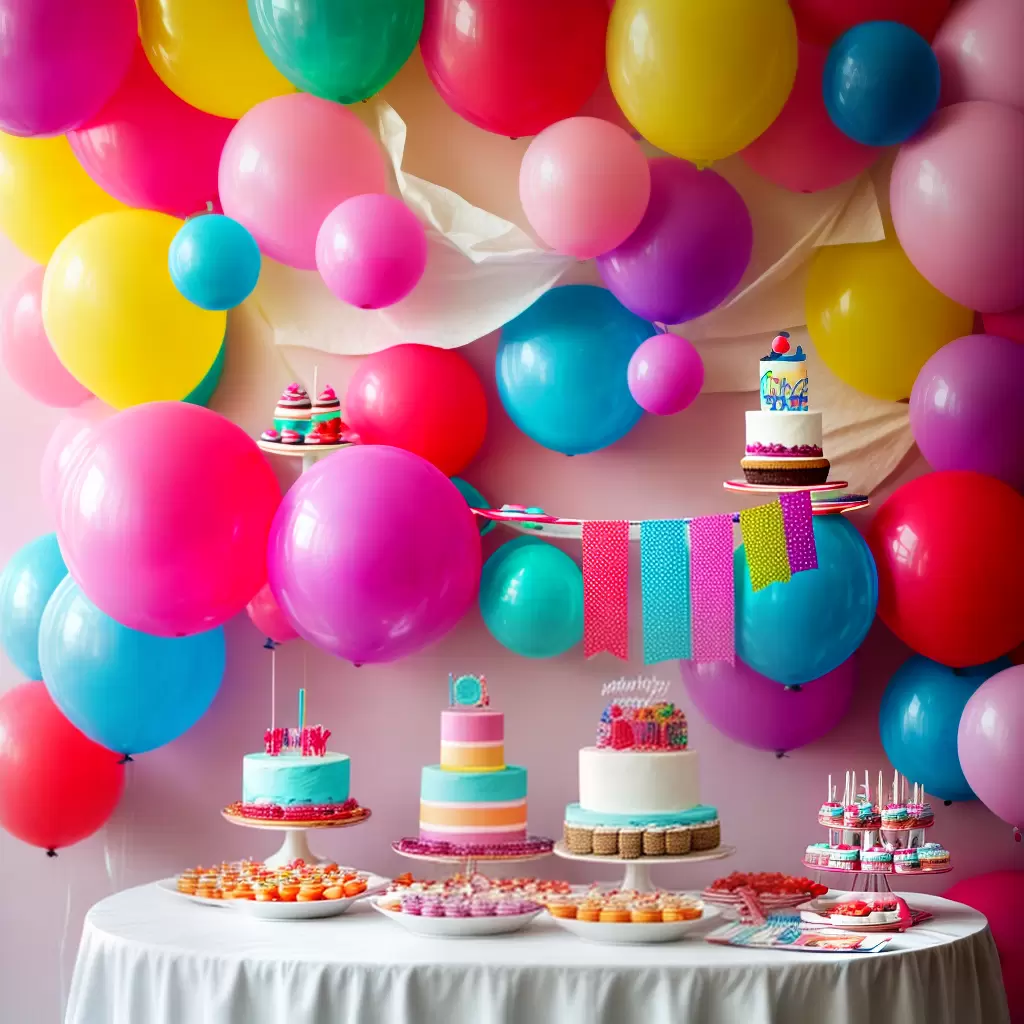 Fotos decoracao festa diy baloes doces