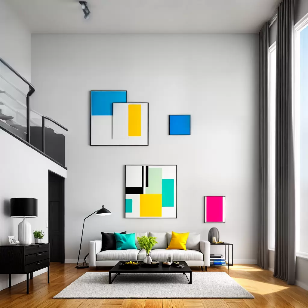Fotos arte geometrica escultura metal mesa