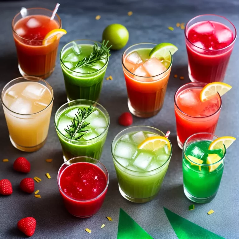 Receitas de drinks para a festa de Ano Novo