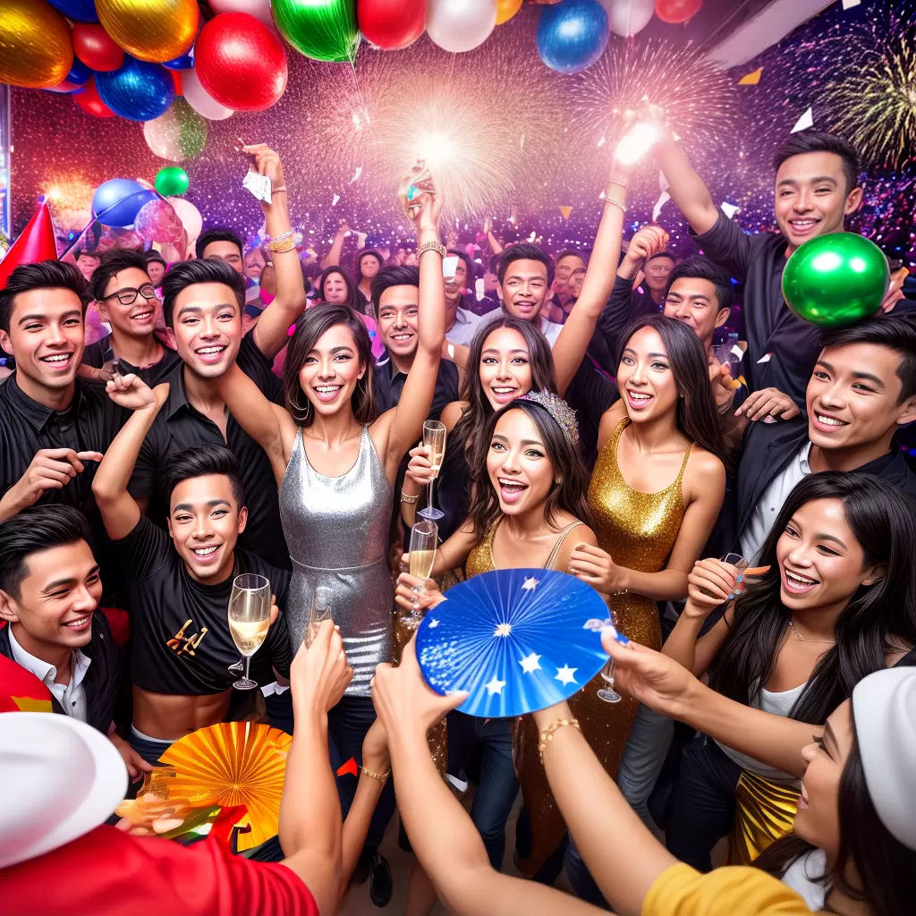 Fotos ano novo videochamada champanhe festa