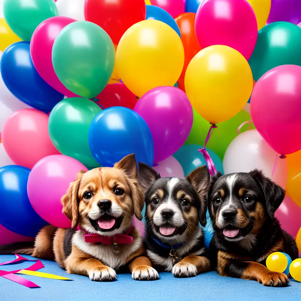 Aniversário de pet: Como escolher a paleta de cores perfeita